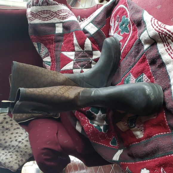 ETIENNE AIGNER E-Wakely Rain Boots / Wellingtons - Designer - 10M  - GVC - Picture 5 of 13